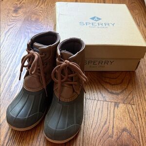 Sperry Kids Two-Tone Duck Boots